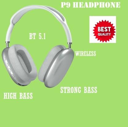 Wingster P9 Wireless Bluetooth Headphones Over Ear With Noise Reductionzs53 Bluetooth Gaming