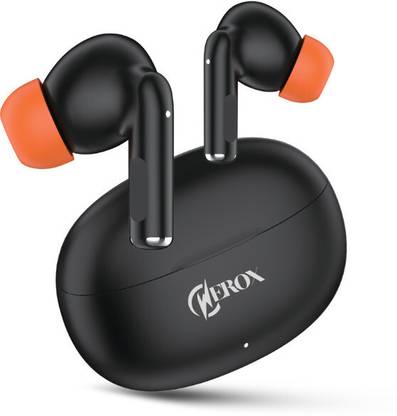 WEROX Wireless earbuds with high sound Quality,IPX5 Water resisitant,ENC Bluetooth