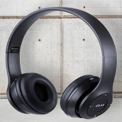 house of common Wireless Studio Headphones with Aux Support for Professional and Casual Use_J5 Bluetooth & Wired