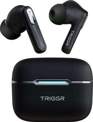 TRIGGR Ultrabuds N1 with ENC, 40H Battery, Trucomm Calling, 40ms Latency Gaming, v5.3 Bluetooth (Black, True Wireless) deal from flipkart TRIGGR Ultrabuds N1 with ENC, 40H Battery, Trucomm Calling, 40ms Latency Gaming, v5.3 Bluetooth (Black, True Wireless) deal from flipkart