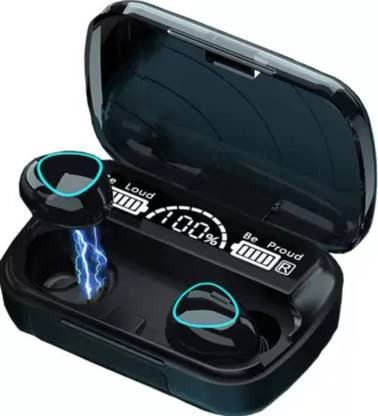 Kabeer enterprises TWS Bluetooth 5.1 Earbuds with Charging box Wireless M10 Earbuds Stereo Sports Bluetooth