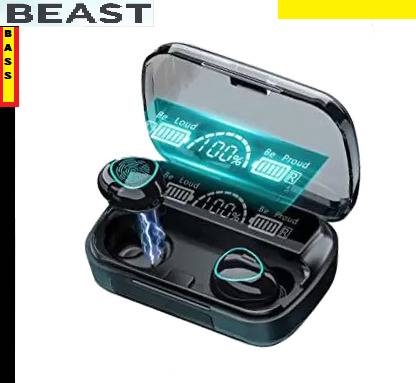 Bashaam E1802 M10 PLUS GAMING HEADSET BLACK (PACK OF 1) Bluetooth Gaming