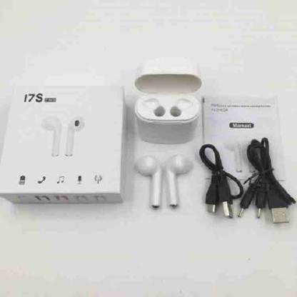 Gadget Master New collection Bluetooth headphone wireless i7s (pack of 1- white) Bluetooth