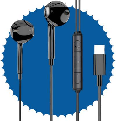 Yildiz BassHeads 100 Wired Earphones with Mic Goo_gle-Pixel 5/5A/4/4XL/FOLD/9ProFold[44 Wired