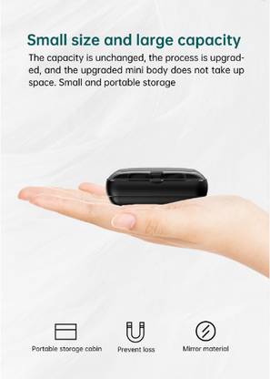 Clairbell M19-CF-M19 Bluetooth 5.1 Wireless Earbuds Touch Waterproof LED Digital Display Bluetooth