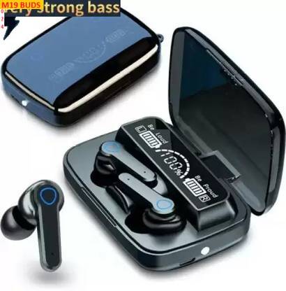 BAYEEN A151 M19 True Wireless Headset Whit Power Bank 96HRS Back Up Time& Fast Charging Bluetooth