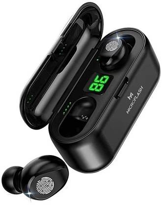 Microflash Earbuds, Touch, Dual MIC, LED Display Bluetooth