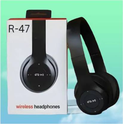 TWS KF_BT 27Hr Playtime, Pure Bass, Multi Connect Bluetooth Headset Bluetooth & Wired