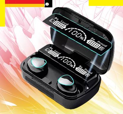 Bashaam Y2643_M10 MAX 4HRS PLAYBACK HEADSET BLACK (PACK OF 1) Bluetooth Gaming