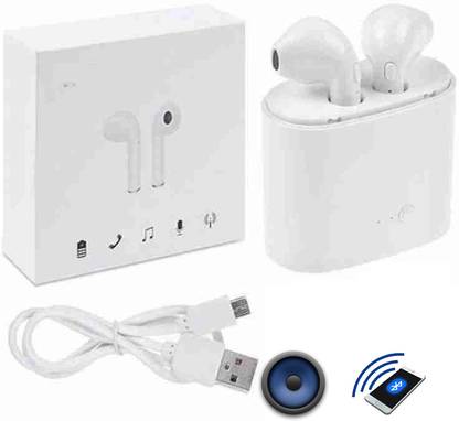 Gadget Master i7 TWS Ear Buds Wireless Bluetooth Headset Earphones V5.1+EDR Bluetooth