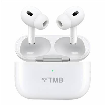 TMB Engage TWS Buds 25hrs Playtime, BT5.3, ENC Mic, Fast Charge, Dual Pairing, IPX5 Bluetooth