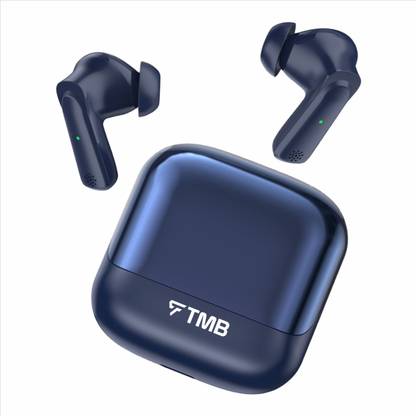 TMB Ally TWS Buds 48 Hrs Playtime, BT5.2, ENC, Dual Connecter, Light Weight Bluetooth