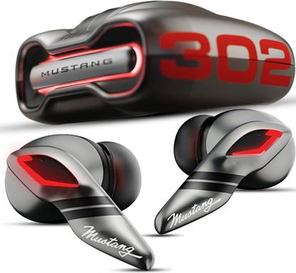 GOBOULT Mustang Torq with 50 Hrs Battery, App Support, 4 Mic ENC, Breathable LEDs, 5.4v Bluetooth