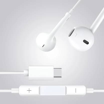MARS Type C Wired In-ear Earphones For iPhone 15 Pro Wired Headset Wired