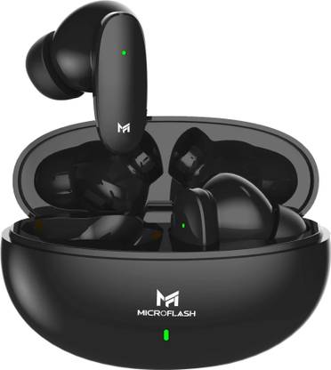 Microflash D79 Upto 30Hrs Playback 13mm Driver True Wireless Earbuds Bluetooth