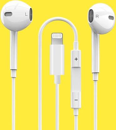 Tigerify Lightning Earphone Headset For iPod, iPad Mini/Air/Pro & iPhone 14/13/12/11/X/XS Wired