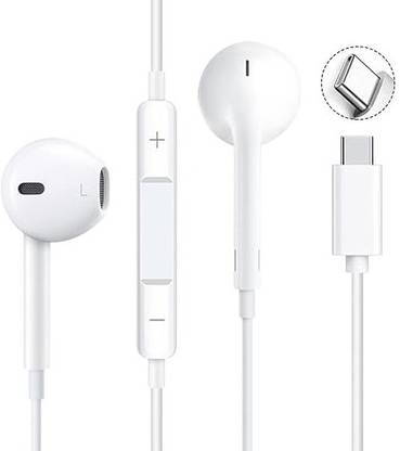 Vntex TYPE C Earphones with Rich Bass Wired