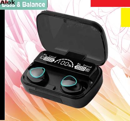Nilesawar A11 M10 (Wireless Earbuds)1200mAh Battery True Wireless Earphones Bluetooth Bluetooth without Mic