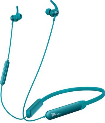 Syska PACE HE100H with ENC,10mm Driver,Fast Charging,100Hr Playback Bluetooth