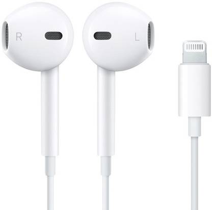 X88 Pro In-Ear Wired Stereo Sound Lightning Earphones with Volume Control Wired