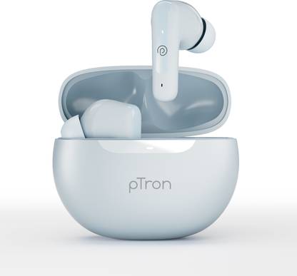 PTron Bassbuds Vibe w/ 34 Hrs Playback,Clear Calls,13mm Dynamic Drivers,Bluetooth V5.3 Bluetooth