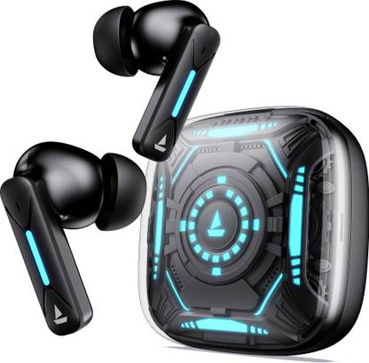 boAt Immortal Airspeed Pro w/ Active Noise Cancellation, Beast Mode & Blazing LEDs Bluetooth