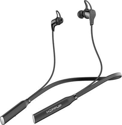 HOPPUP ShockerZ 101 with 50 Hours PlayTime, Type-C Fast Charging, ENC & Made in India Bluetooth
