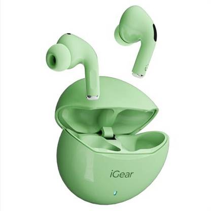 iGear Gemz Wireless Earbuds: 15Hr Playtime, HiFi Bass, Instant Pairing, Touch Controls Bluetooth