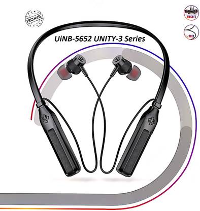 uma impact private limited UINB 5652 UINITY-3 Series Neckband With 30Hours Playtime & 5.3 Bluetooth Version Bluetooth