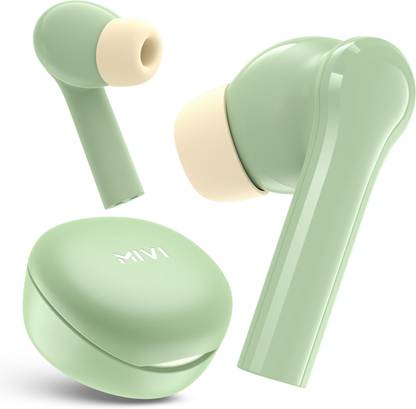 Mivi Duopods D4, 50Hrs Playtime, HD Call, Fast Charging, IPX4, Voice Assistant, 5.3v Bluetooth