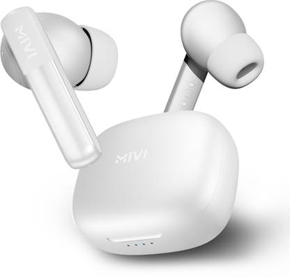 Mivi Duopods K2, 40Hrs PT, HD Call, Fast Charging, 50ms Latency,IPX4, Voice Asst.5.3v Bluetooth