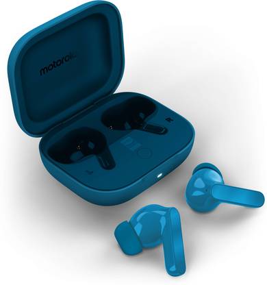 MOTOROLA Moto Buds Bass |Hi-Res Audio & LDAC | 12.4mm drivers |50dB True ANC | 6 Mic Bluetooth