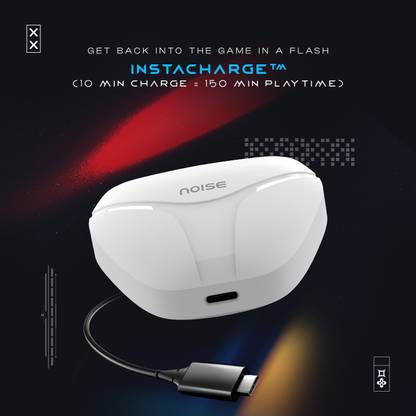 Noise Buds MVP 102 4 Noise Buds MVP102 with Dual Pairing, 60 Hours Playtime,Ultra Low Latency,ENC,Quad Mic Bluetooth