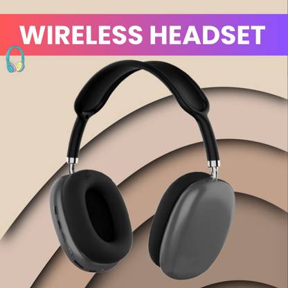 SACRO P9 Wireless Bluetooth Headphones Over Ear With Noise Reduction, Hi-Fi SoundZ498 Bluetooth