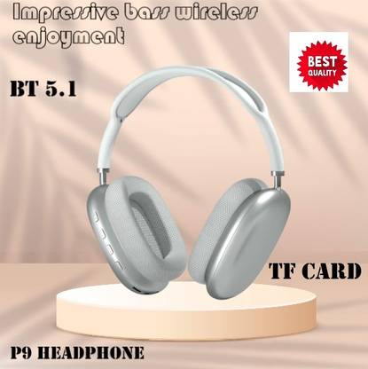 Wingster P9 Wireless Bluetooth Headphones Over Ear With Noise Reductionzs39 Bluetooth Gaming