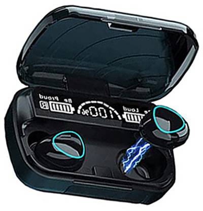 snowbudy TWS M-10 Twins Wireless Bluetooth Earbuds with Mic Portble Charging Case Bluetooth Gaming