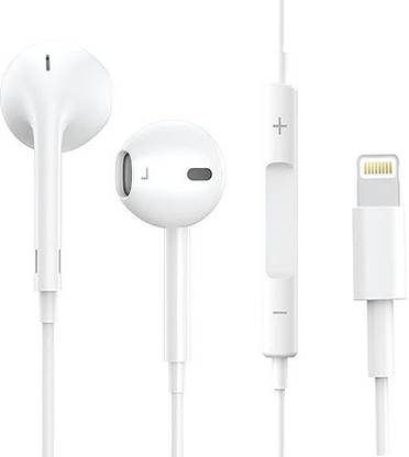 Vntex Headphones Wired with Lightning Connector for iPhone 14,13,12,11,XR,XS,X,8,7 Wired