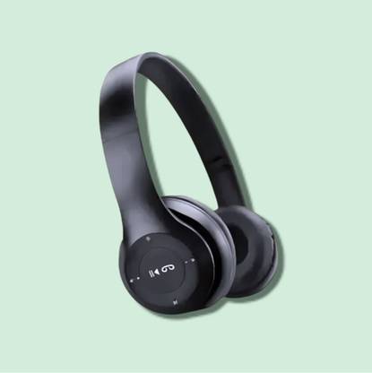house of common Wireless Headphones with Aux Support and Voice Prompt Feature_YC Bluetooth & Wired
