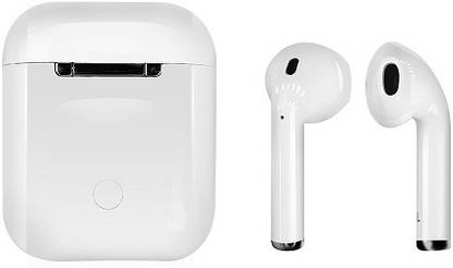 TANBAN i12 Truly Wireless Bluetooth in Ear Earbuds with Mic (White) Bluetooth
