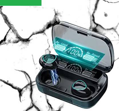 Bashaam VT839_M10 MAX 4HRS PLAYBACK BLACK EARBUDS (PACK OF 1) Bluetooth without Mic