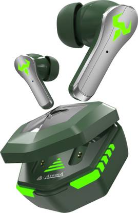 Aroma NB126 Aster V5.4 Upto 50Hr Playtime* 45Ms Latency Fast Charging RGB Gaming TWS Bluetooth