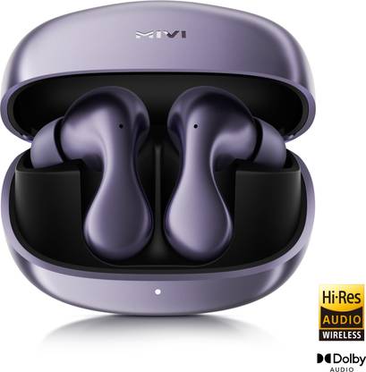 Mivi Superpods Concerto, 60Hrs PT, Dolby Audio, ANC, Hi-Res & LDAC, Ultra 3D HD Sound Bluetooth