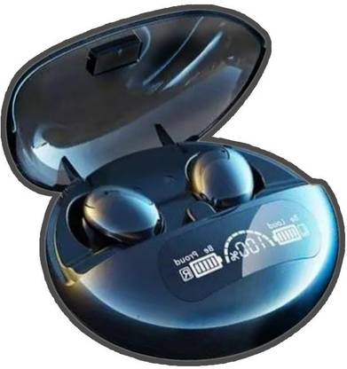 Jeevan jyoti agency Latest v5.2 m40 earbuds complete wirelss 7 hours playtime HD LCD display & audio Bluetooth