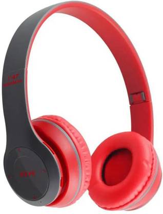 P47 4-5 Hour Playback, Gaming Mode With Mic & SD Card Support Bluetooth