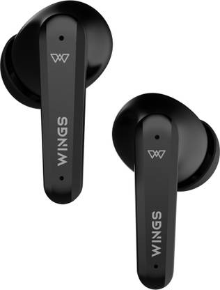 Wings Phantom 380 ANC, Quad ENC Mic & Sync Appt Support Wireless Earbuds Bluetooth Headset  (Black, In the Ear) at Rs. 1799