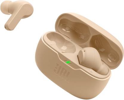 JBL Vibe Beam TWS, 32Hr Playtime, IP54, Smart Ambient & TalkThru Mode Bluetooth