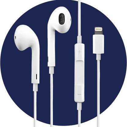 PARANDIVVV Earphones Lightning Connector For 14 Pro Max/14 Pro/14[57B] Wired