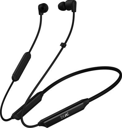 boAt Rockerz Trinity with 150 Hours Playback, Crystal Bionic Sound & ASAP Charge Bluetooth Headset  (Cosmic Black, In the Ear) at Rs. 1299