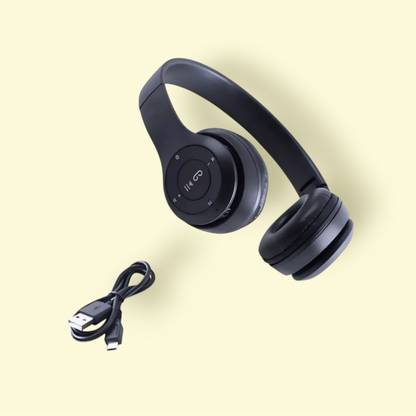 house of common Superior Audio Performance Headphones with Mic & Extended Power_YH Bluetooth & Wired