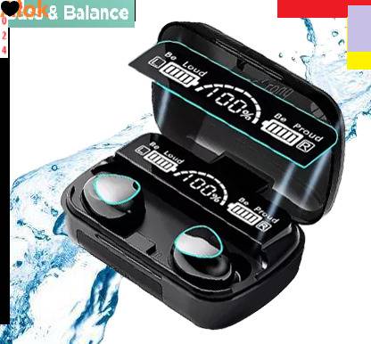Bashaam A1642 M10 Heavy quality & ENC technolegy 96hrs Back up time With power bank Bluetooth without Mic